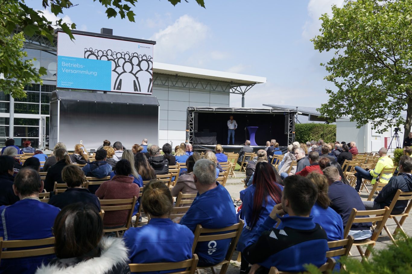 Betriebsversammlung Busch-Jaeger